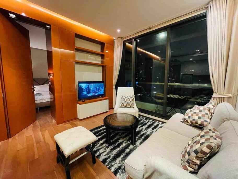Luxury 1Bed 1Bath 300M Bts Phrom Phong, Emporium Emsphere Emquartier Bangkok Dış mekan fotoğraf